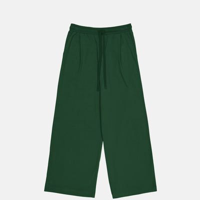 Wide Leg Pants - Forest