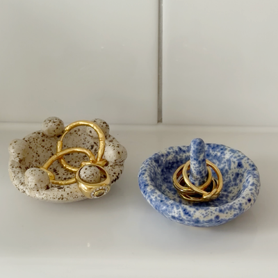 Stemmed Ring Dishes