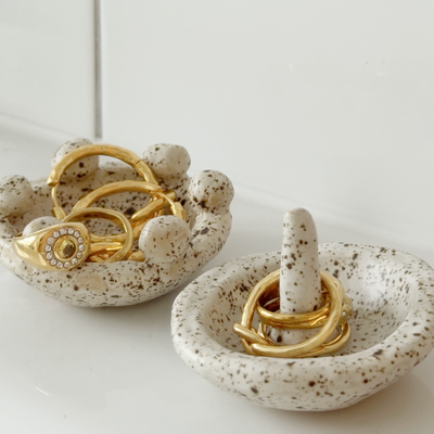 Stemmed Ring Dishes