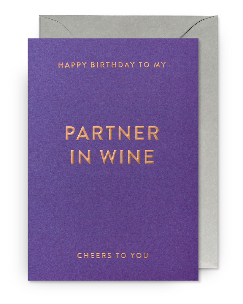 Card - Partner in Wine