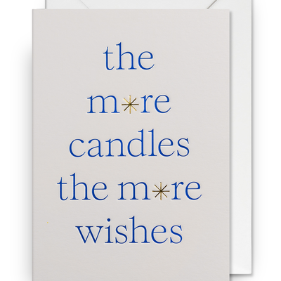Card - More Candles, More Wishes