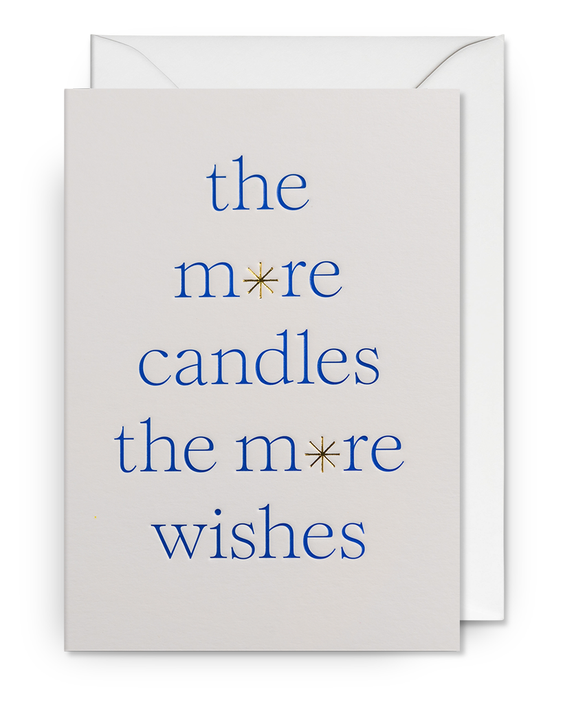 Card - More Candles, More Wishes