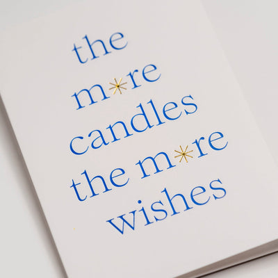 Card - More Candles, More Wishes