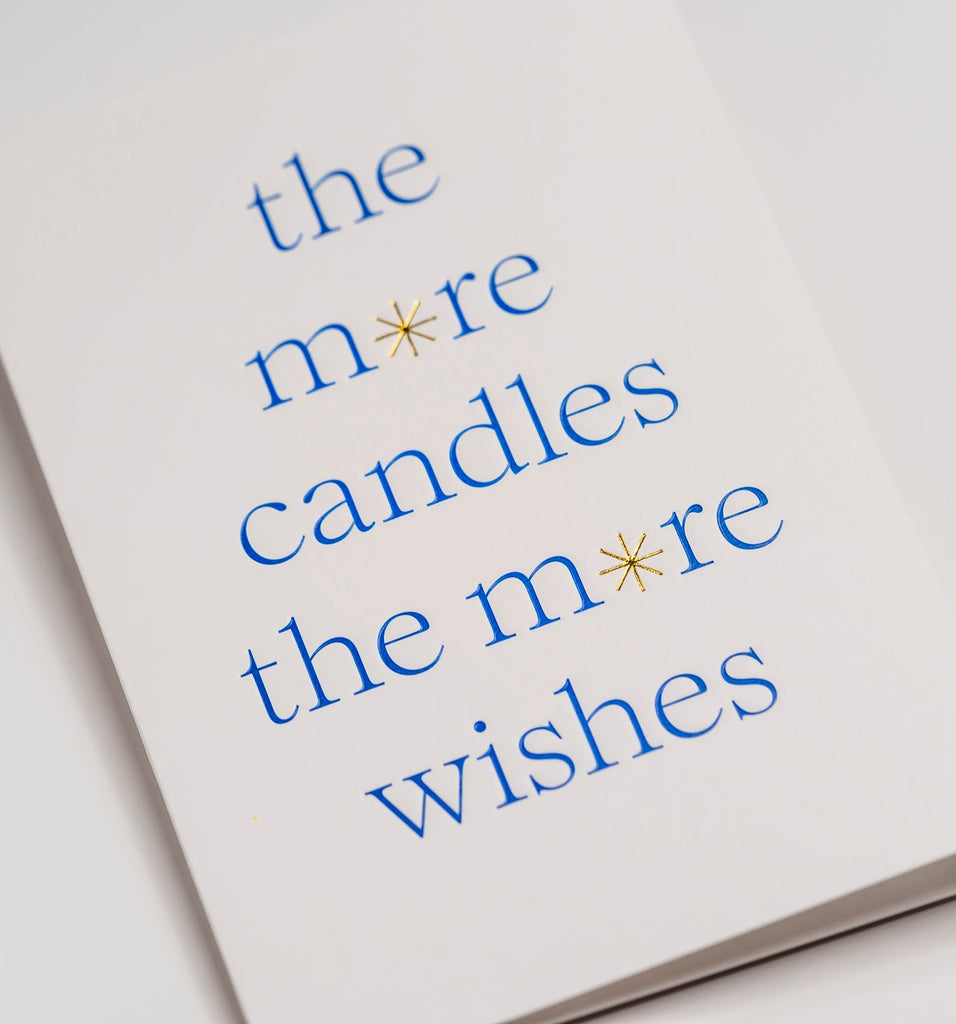 Card - More Candles, More Wishes