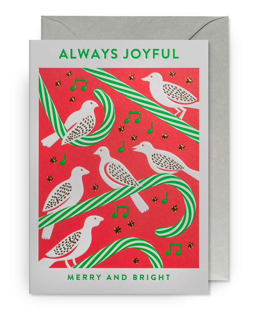 Card - Always Joyful Birds