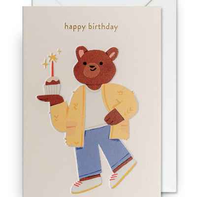 Card - Happy Birthday Bear