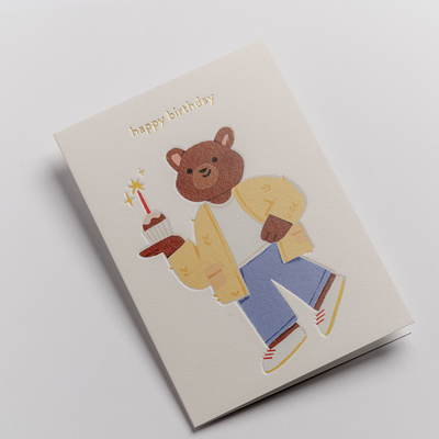 Card - Happy Birthday Bear