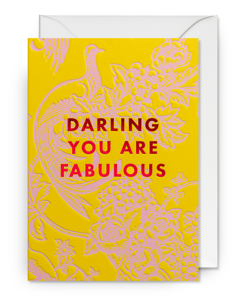 Card - Darling You Are Fabulous