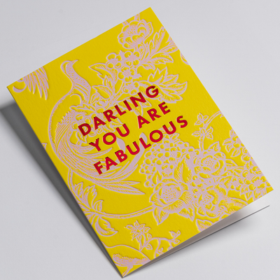 Card - Darling You Are Fabulous
