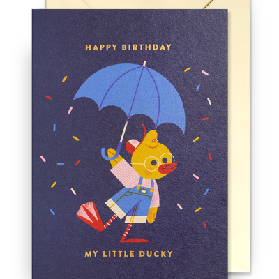 Card - Happy Birthday Little Ducky