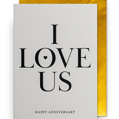 Card - I Love Us