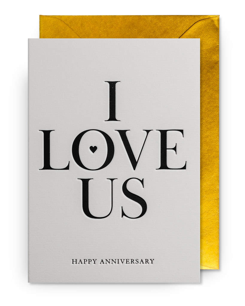 Card - I Love Us
