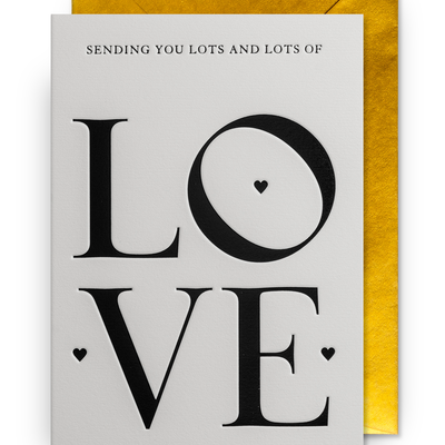 Card - Sending You Lots of Love