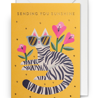 Card - Sending You Sunshine Kitty