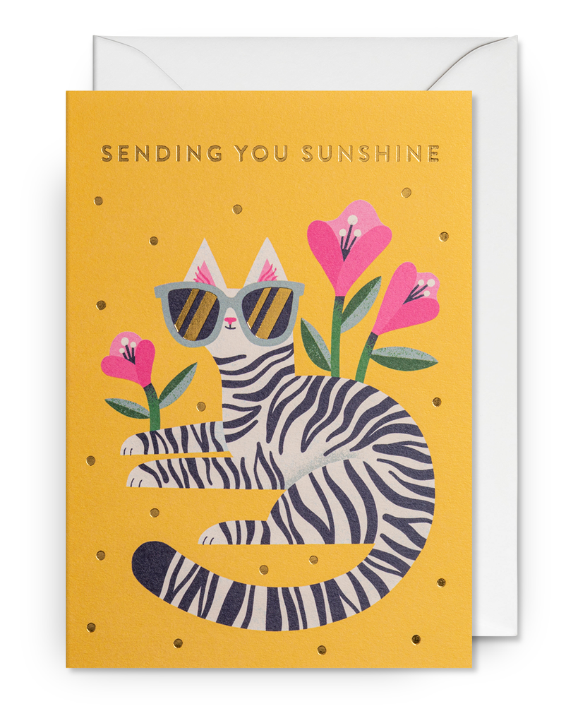 Card - Sending You Sunshine Kitty