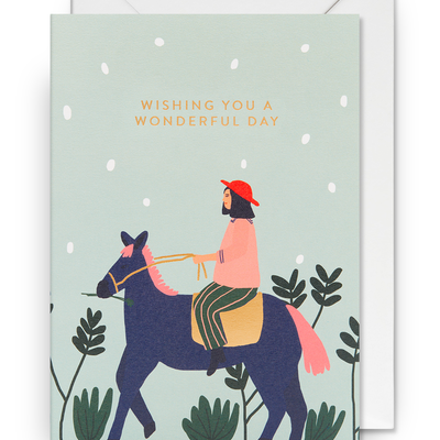 Card - Wishing a Wonderful Day