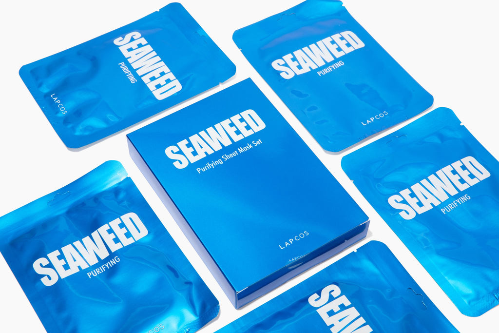 Purifying Seaweed Sheet Mask Set