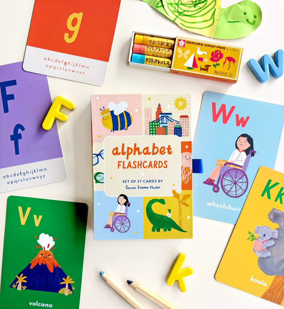 A-Z Alphabet Flashcards