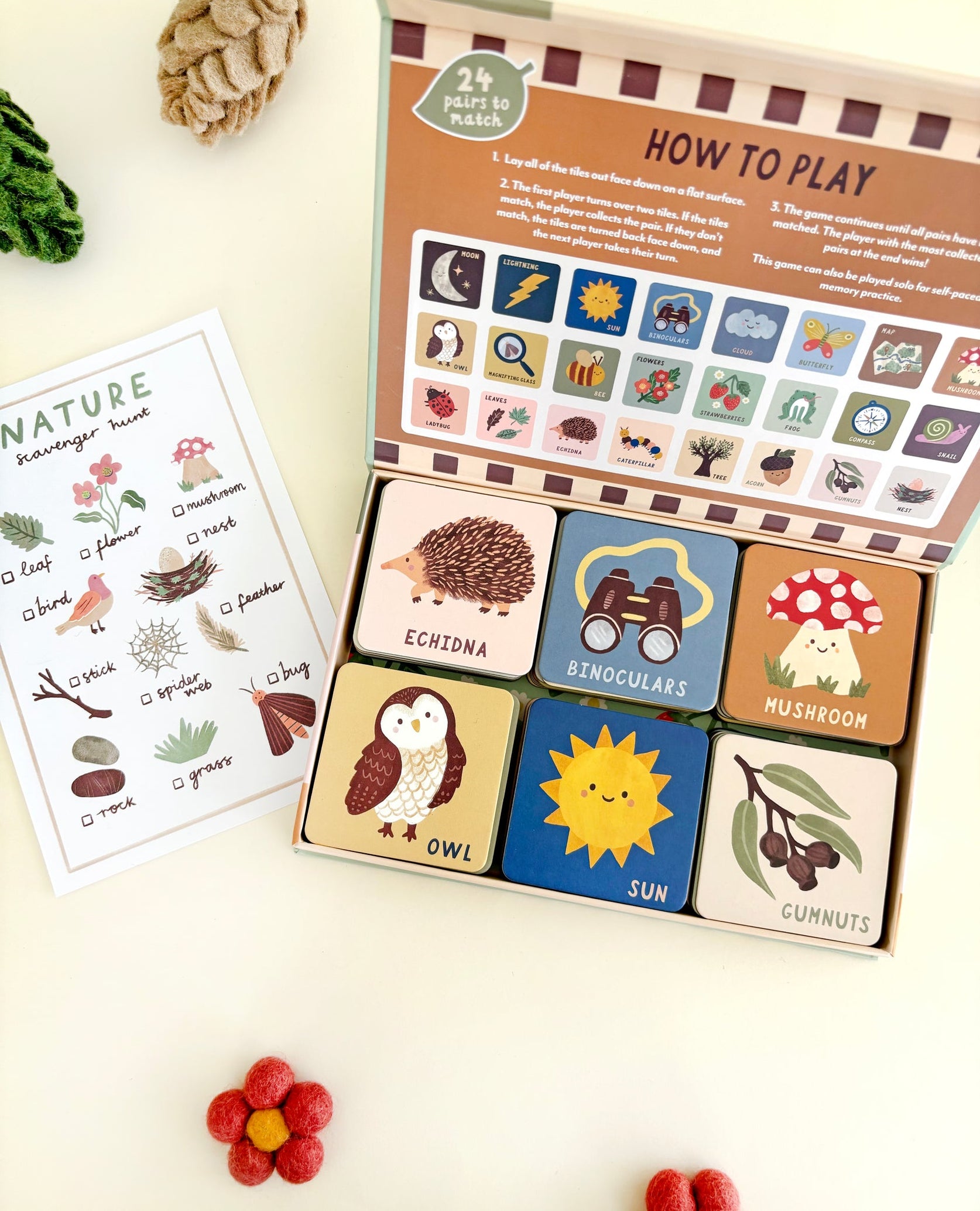 Lauren Sissons | Forest Finds Memory & Matching Game | Shop NZ – PAPER ...