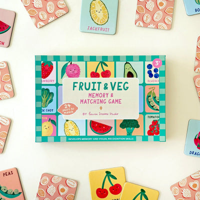 Fruit & Veg Memory & Matching Game