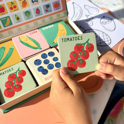 Fruit & Veg Memory & Matching Game