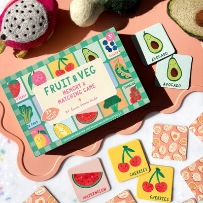 Fruit & Veg Memory & Matching Game