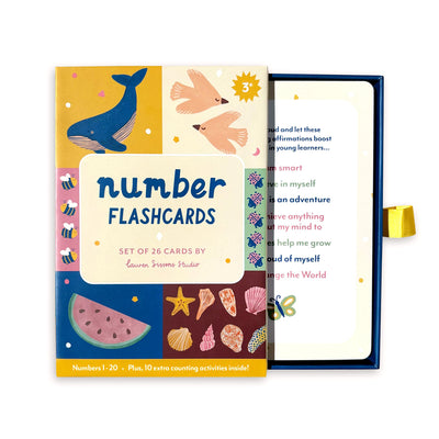 Illustrated Number Flashcards