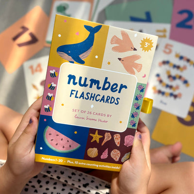 Illustrated Number Flashcards
