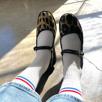 Boyfriend Socks - Milk