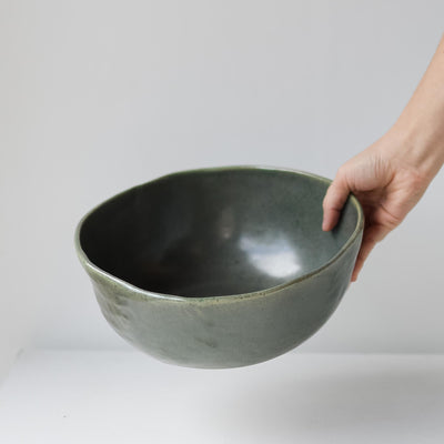 Deep Serving Bowl - Kelp