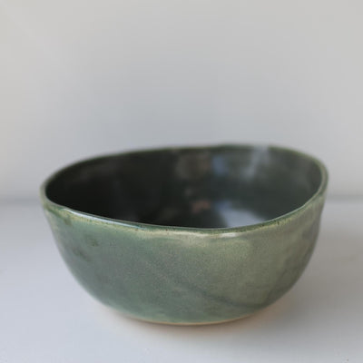 Deep Serving Bowl - Kelp