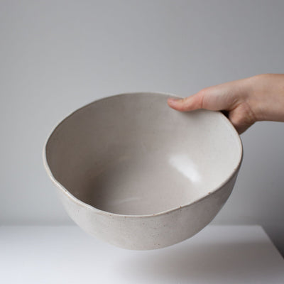 Deep Serving Bowl - White