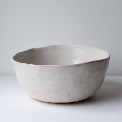 Deep Serving Bowl - White