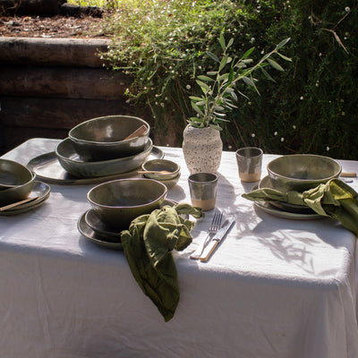 Large Serving Bowl - Kelp