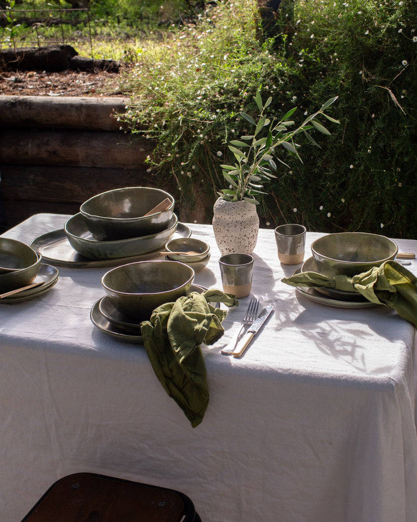 Large Serving Bowl - Kelp