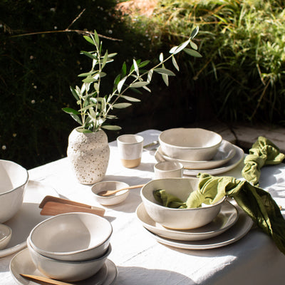 Large Serving Bowl - White