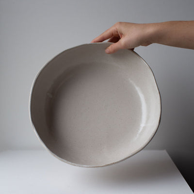 Large Serving Bowl - White