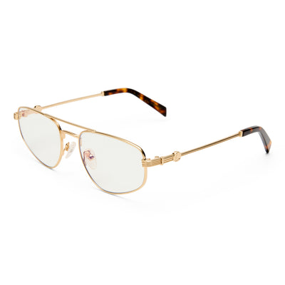 The Harvey Blue Light - Brushed Gold