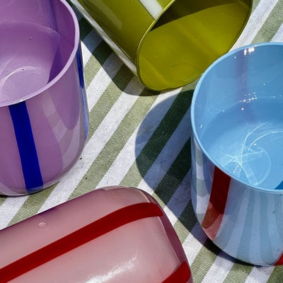 Atina Tumbler - Blue & Red