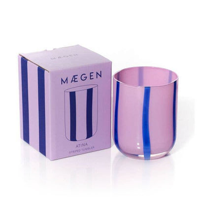 Atina Tumbler - Lilac & Navy