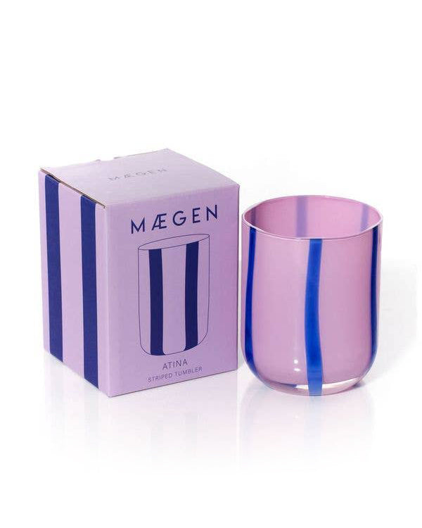 Atina Tumbler - Lilac & Navy