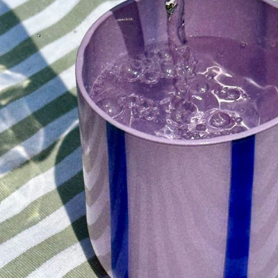 Atina Tumbler - Lilac & Navy