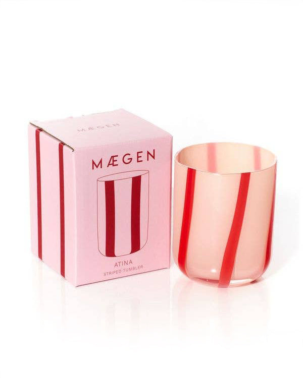 Atina Tumbler - Pink & Red