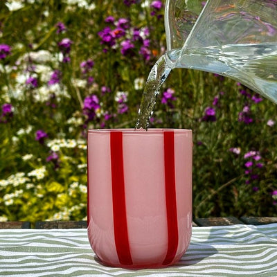 Atina Tumbler - Pink & Red