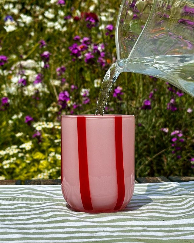 Atina Tumbler - Pink & Red