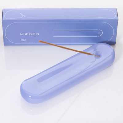 Lilo Incense Holder - Milky Blue