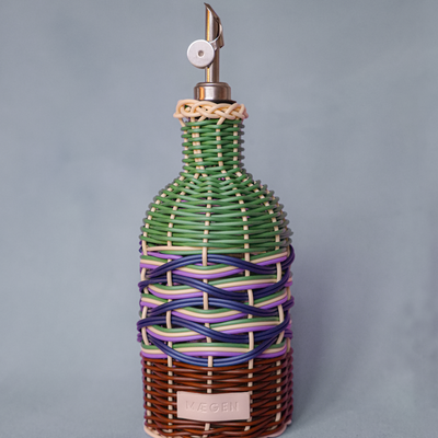 Oil Pourer - Green & Brown