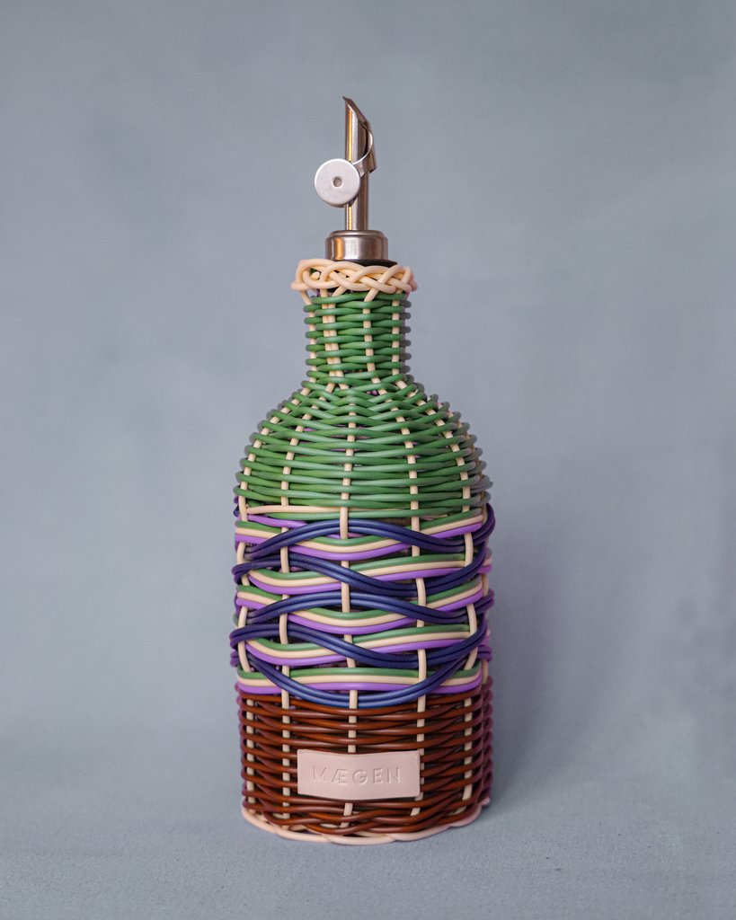 Oil Pourer - Green & Brown