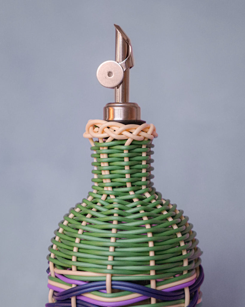 Oil Pourer - Green & Brown