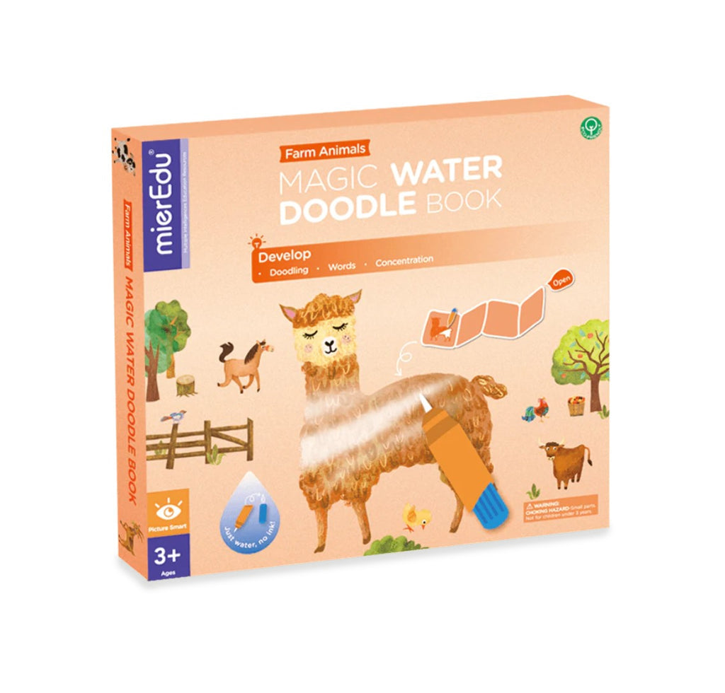 Magic Water Doodle Book - Farm Animals